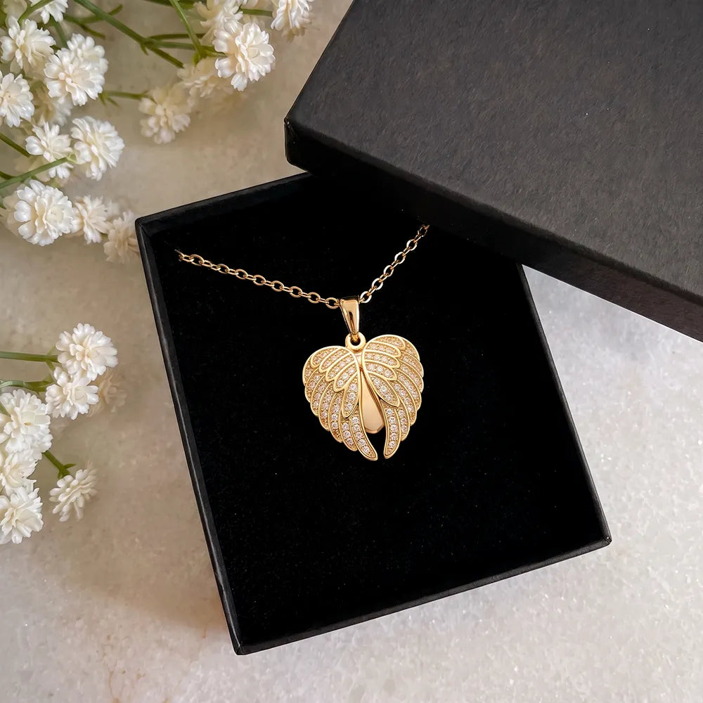 Custom Photo,Sympathetic,Gift For Yourself,Memorial,Gift For Women,Upload Full Photo - Custom Photo Memorial Sympathy Gift For Her - Personalized Hidden Message Necklace