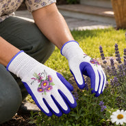 Confident,Gardening,Gift For Mother,Gifts For Her,Icon,Top Market - Gardener, Garden Lover Gift For Mom, Sister, Women - Personalized Birth Month Flower Coated Grip Gardening Gloves