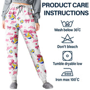 Christmas,Gift For Women,Gift For Yourself,Gifts For Her,Happy,Icon,Volleyball-Gift For Volleyball Player Volleyball Team - Personalized Custom Name Number Coquette Bow Pajama Pants