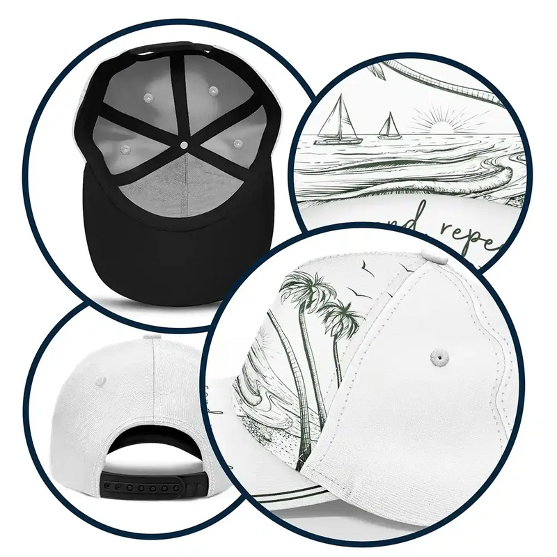 Beach,Gift For Bestie,Family,Happy,Summer - Girls Trip A Lot Of Laughter & Memories - Personalized Classic Cap