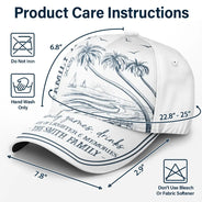 Beach,Gift For Bestie,Family,Happy,Summer - Girls Trip A Lot Of Laughter & Memories - Personalized Classic Cap