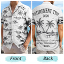 Beach,Gift For Bestie,Family,Happy,Summer - Girls Trip A Lot Of Laughter & Memories - Personalized Hawaiian Shirt