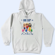 Continue Shopping,Travel,Gift For Bestie,Best friends' Hobby,Gift For Women,Happy - Girls Trip Cheaper Than Therapy 3D Effect - Personalized T Shirt
