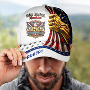 America 250th,Independence Day,Top Market,Gift For Yourself,Proud,Icon - God Bless America - Personalized Classic Cap