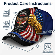 America 250th,Independence Day,Top Market,Gift For Yourself,Proud,Icon - God Bless America - Personalized Classic Cap