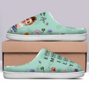 Christmas,Christian,Gift For Yourself - God Say I Am Bible - Personalized Fluffy Slippers