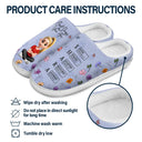 Christmas,Christian,Gift For Yourself - God Say I Am Bible - Personalized Fluffy Slippers