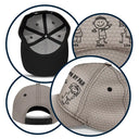 Gift For Grandpa,Gift For Father,Golf,Non-Eng,Icon,Proud - Golf Stick Figure Best Dad Grandpa By Par - Personalized Classic Cap