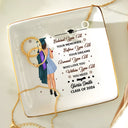 Graduation,Dad - Children,Mom - Children,Gift For Sibling,Gift For Bestie,Happy - Graduation Behind You All Your Memories - Personalized Ring Dish