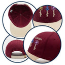 Gift For Mother,Gift For Grandma,Love - Grandma Mom Garden Birth Flowers - Personalized Embroidered Two Tone Cap