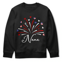Gift For Grandma, Gift For Mother, Happy - Grandma Mom Independence Day - Personalized T Shirt