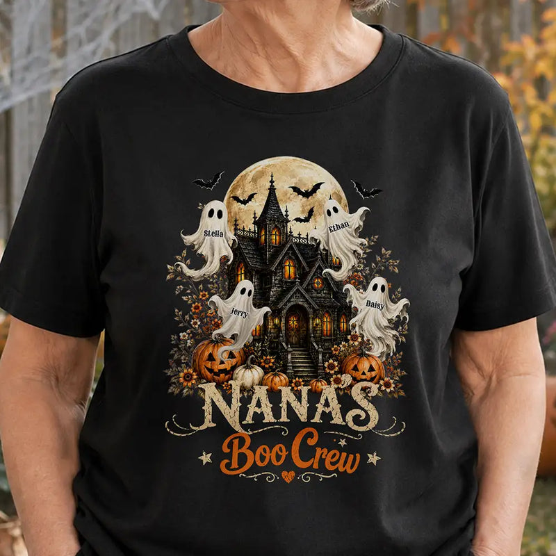 Grandma's Boo Crew - Personalized T Shirt