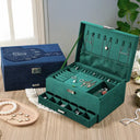 Gift For Grandma, Gift For Mother, Love - Grandma's Little Sweethearts - Personalized Jewelry Storage Box