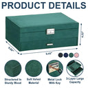 Gift For Grandma, Gift For Mother, Love - Grandma's Little Sweethearts - Personalized Jewelry Storage Box