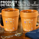 Grandma's Garden Birth Month Flower - Personalized Plant Pot Ceramic Mug