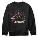 Gift For Husband,Gift For Men,Gift For Father,Gift For Grandpa,Independence Day,Proud - Grandpa Dad Firework Independence Day - Personalized T Shirt
