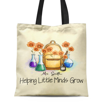 Grow With Teacher - Personalized Tote Bag