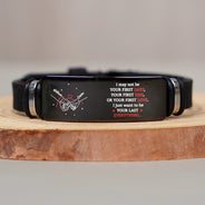 Gift For Couples,Gift For Husband,Gift For Boyfriend,Gift For Wife,Gift For Girlfriend,LGBT,Gift For Women,Gift For Men,Love,Icon,Romantic - Couple Holding Hands I Want To Be Your Last Everything - Personalized Engraved Bracelet