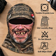 Christmas,Fishing,Humorous,Icon,Top Market - Gag Gift For Men Who Love Fishing, Fishermen, Friend - Personalized Realistic Big Fish Mouth Funny Face Balaclava Face Mask