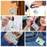 Once By My Side - Memorial Gift For Pet Lovers - Personalized Acrylic Keychain
