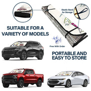Home Is Where We Park It - Gift For Camping Lovers - Personalized Auto Sunshade