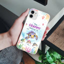 This Grandma Belongs To Turtle Summer - Personalized Clear Phone Case