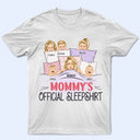Official Nap Queen Sleep Mama - Gift For Mom - Personalized Custom T Shirt