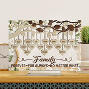 Grandkids Make Life Grand Grandpa Grandma - Gift For Grandparents - Personalized Custom Horizontal Rectangle Acrylic Plaque
