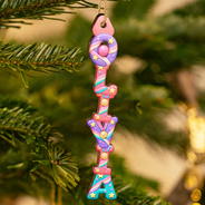 Gifts For Her,Playful,Gift For Children,Christmas,Gift For Daughter,Icon - Kids Name Mermaid Unicorn Ballet Alphabet Gift For Kid Girl - Personalized Custom Shaped Wooden Ornament
