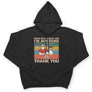 Dear Dad Great Job We're Awesome Thank You Kids And Pets - Birthday, Loving Gift For Dad, Father, Papa, Dog, Cat Lover - Personalized Custom T Shirt