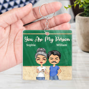 Work Made Us Colleagues Teacher - Birthday, Funny Gifts For Co-workers, Friends, Soul Sisters, Besties, BFF - Personalized Custom Acrylic Keychain