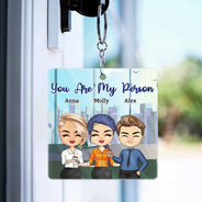 Work Made Us Colleagues Office Worker - Birthday Gifts For Co-workers, Friends, Soul Sisters, Besties, BFF - Personalized Custom Acrylic Keychain