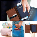 Custom Photo Just A Girl Boy Who Loves Traveling - Birthday Gift For Him, Her, Vacation Lovers - Personalized Passport Cover, Passport Holder
