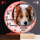 Custom Photo Moon I'm Always With You - Memorial Gift For Family, Friend, Pet Lovers - Personalized 3D Led Light Wooden Base