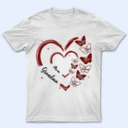 Mom Grandma Butterfly - Gift For Mother, Grandmother - Personalized T Shirt