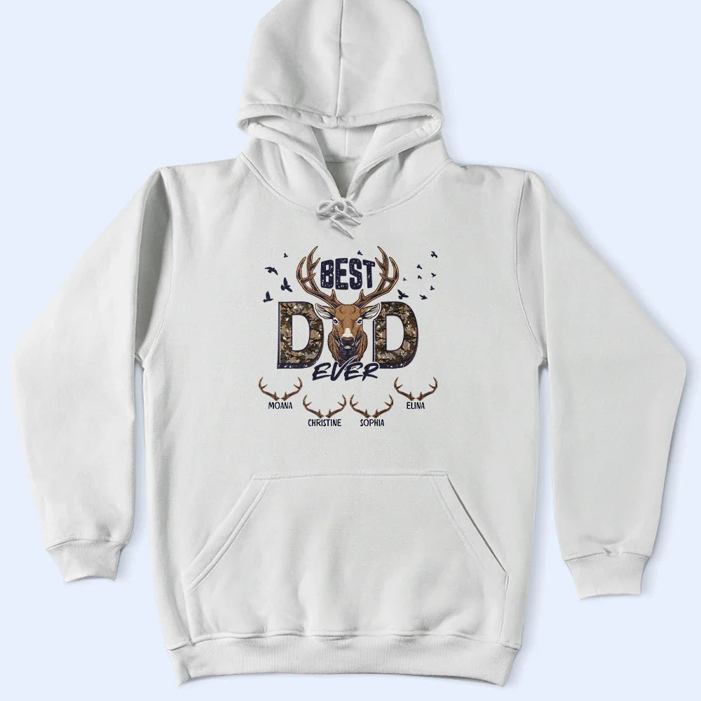 Best Buckin' Dad - Personalized T Shirt