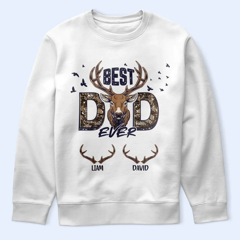 Best Buckin' Dad - Personalized T Shirt