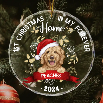 Circle Glass Ornaments