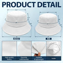 Grandma Mom Toile De Jouy - Personalized Bucket Hat