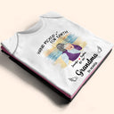 Memorial, Pregnant Mom, New Mom, New Dad, New baby, Parents - Hand Picked For Earth By My Grandpa Grandma - Personalized Baby Onesie