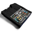 Gift For Grandpa,Gift For Father - Hardworking Brave Dad - Personalized T Shirt