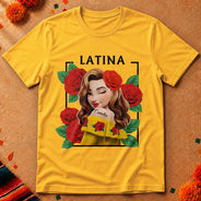 Hispanic Woman Latinos - Personalized T Shirt
