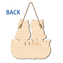 Pet Lovers,Happy - Hope You Like Dog Cat Pet Family 3D Effect - Personalized Custom Shaped Wood Sign