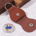 Gift For Couples,Gift For Wife,Gift For Girlfriend,Gift For Husband,Gift For Boyfriend - Hope Your Day Is As Nice As - Personalized Leather Pocket Hug