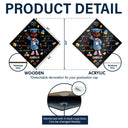 Graduation,Grandpa - Grandkids,Gift For Kids,Gift For Grandkids,Grandma - Grandkids,Dad - Children,Mom - Children - I Am A Pre-K Kindergarten Graduate - Personalized Graduation Cap Topper