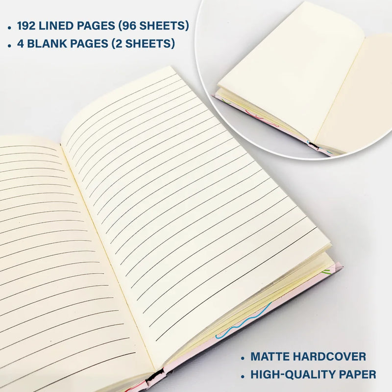 Gift For Yourself, Gift For Women, Gift For Men, Happy, Gift For Daughter, Gift For Bestie - I Am Affirmations - Personalized Hardcover Journal