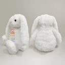 Easter,Happy,Gift For Kids,Parents - I Am Kind Faux Chenille Rabbit Alphabet Letters - Personalized Soft Toy Bunny