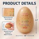 Easter,Gift For Kids,Gift For Grandkids,Grandpa - Grandkids,Grandma - Grandkids,Gift For Son,Dad - Sons,Mom - Sons,Gift For Daughter,Dad - Daughters (Young),Mom - Daughters (Young),Happy - I Am Kind I Am Smart - Personalized Musical Wooden Easter Egg Shaker