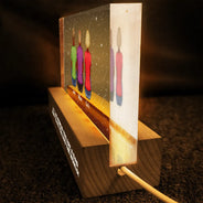 Gift For Father,Dad,Children - I Am Their Father - Personalized Rectangle LED Light
