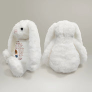 Gift For Sibling,Love,Gift For Sisters,Gift For Brothers,Gift For Bestie,Gift For Daughter,Gift For Grandkids - I Filled It With My Wishes Bestie Brother - Personalized Soft Toy Bunny